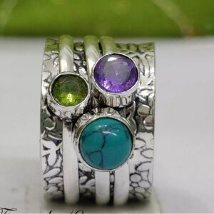 Sterling Silver Meditation Ring